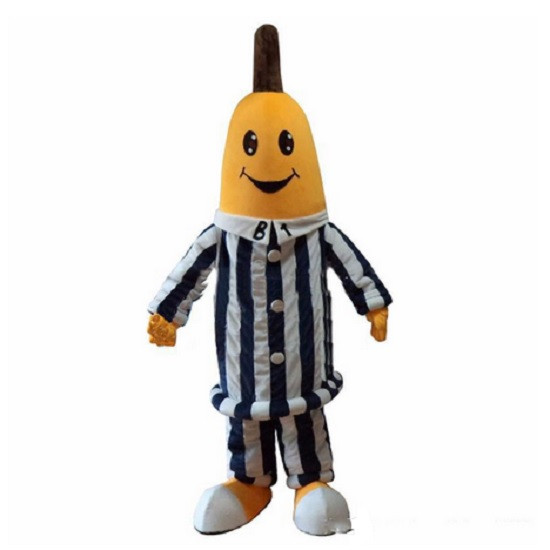 Giant Banana Pyjamas Mascot Costume | Costume Party World
