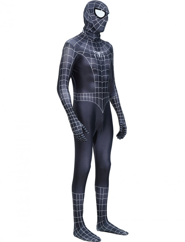 Black Spider-Man Complete Costume Cosplay | Costume Party World