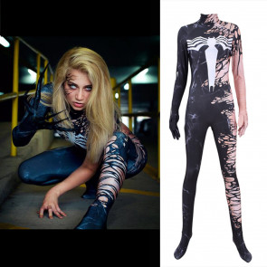 Venom Half Body Status Lycra Cosplay Costume