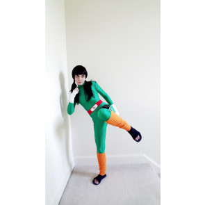 Rock Lee From Naruto Deluxe Cosplay Costume