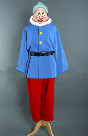 Doc Snow White and The Seven Dwarfs Cosplay Costume