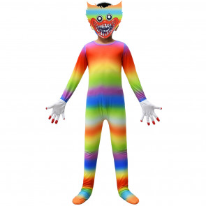 Rainbow Huggy Form Poppy Playtime Cosplay Costume