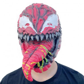 Carnage Deluxe Mask Cosplay Costume