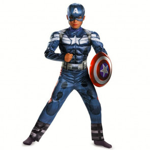 Avengers 2 Age of Ultron Child's Deluxe Captain America Costume