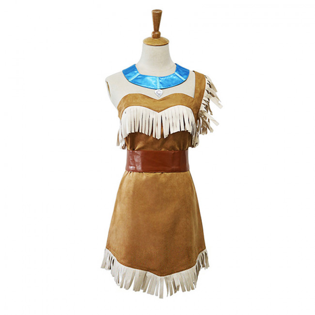 American Indian Princess Filles Pocahontas Déguisement Tenue Costume Medium NEUF 