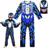 Boys Venom Lycra Halloween Cosplay Costume with Masks