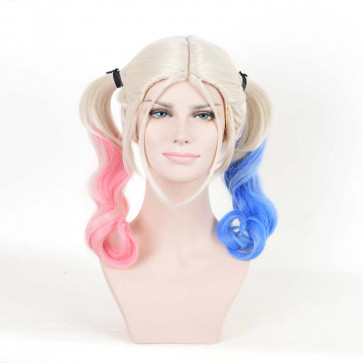 Harley Quinn Hair Wig For Adults