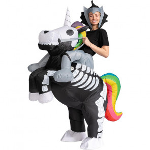 Skeleton Unicorn Costume - Inflatable Skeleton Unicorn Cosplay
