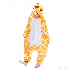Kids Giraffe Onesie Jumpsuit Costume