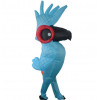 Giant Parrot Bird Blue Makaw Opblaasbaar Kostuum