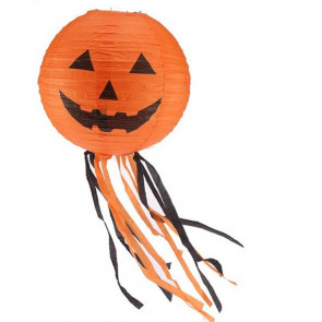 Halloween Floating Flying Paper Pumpkin Hanging Lantern Light
