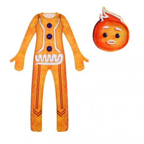 Gingerbread Man Lycra Cosplay Costume