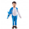 Disfraz De Tiburón Daddy De Tiburón Para Niños Pequeños - Azul