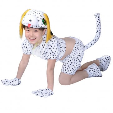 Dalmatians Animals Kids Cosplay Costume