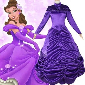Belle Dress In Purple