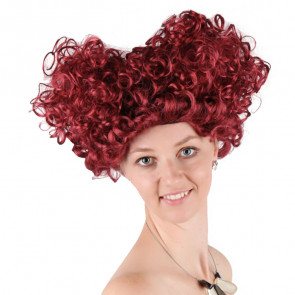 Queen Of Hearts From Alice's Adventures in Wonderland Cosplay Costume Wig